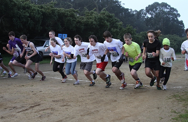 2011 BayXC-033.JPG - 2011 Bay Area Cross Challenge, Sunday, January 16,2011 held at the Golden Gate Park Polo Fields, San Francisco, CA.